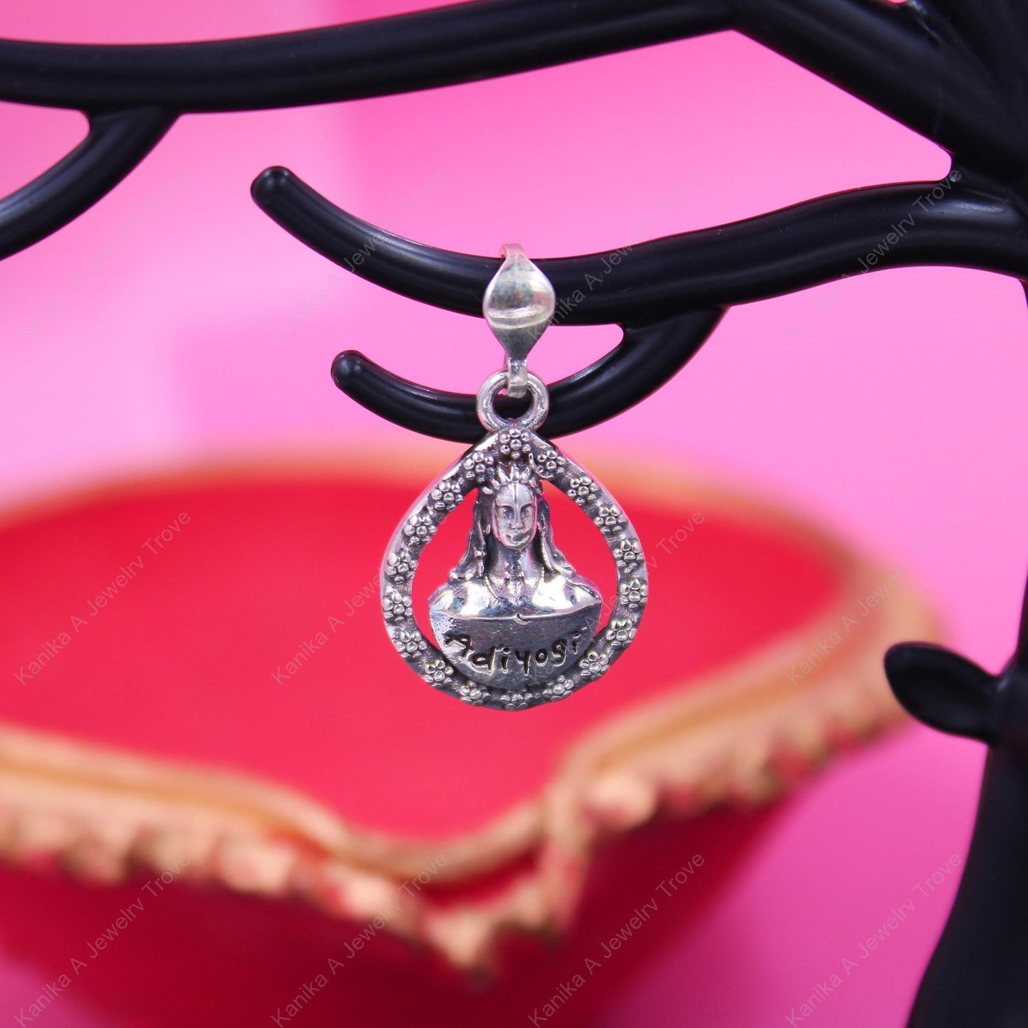 Exquisite Adiyogi Shiva Pendant | Spiritual Sterling Silver Jewelry