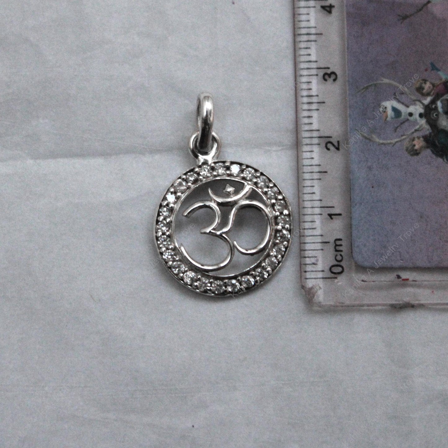 Spiritual Om charm necklace