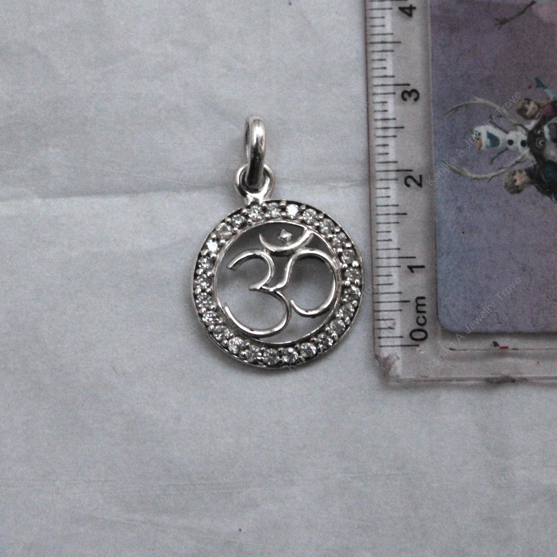 Spiritual Om charm necklace