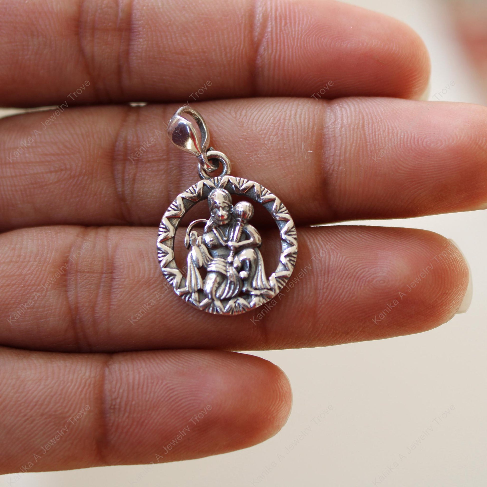 Hindu deity Krishna necklace, perfect for festive wear